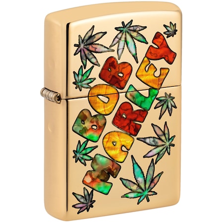 Zippo 2023 Zippo Bob Marley, High Polish Brass ZIP-49835